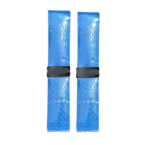 1 Paire De Poign¿¿Es De Raquette De Tennis Ruban Antid¿¿Rapant Ruban D'emballage Pour Poign¿¿Es-Bleu