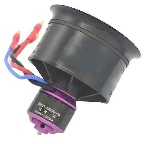 50mm edf avec 11 pales ventilateur canalisé 3s 2627-4900kv costume pour avion à réaction rc 50mm