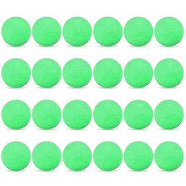 24pcs 3-Star 40mm Balles De Ping-Pong Pour La Pratique De L'entraînement - Vert