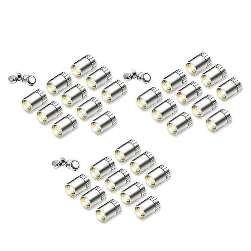 30 Pcs Miniature Led Lumières,Petites Lumières Pour L'artisanat À La Main,Mini Lumières Led,Lumières Miniatures Pour Jouets Briques Blocs De Construction B