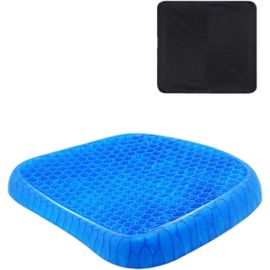 Coussin En Gel Respirant,Coussin En Gel Multifonctionnel,Coussin Anti-Escarres,Soulage La Pression Sur L'orthopédie,Avec Housse Antidérapante (Style B)