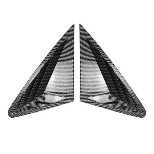 Garniture De Protection Triangulaire Pour Vitres Arrière De Voiture, En Fibre De Carbone, Pour Q5 Fy Coupé 2018-2024