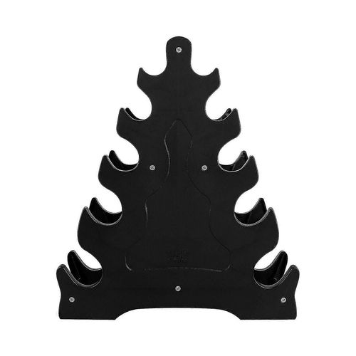 Winomo Support De Rangement D'haltères Tree Leaf Design Porte-Haltères 5 Niveaux Stockage D'haltères D'haltérophilie