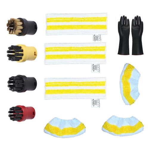 Pour SC2 SC3 SC4 SC5 SC7 Pièce de nettoyeur vapeur Buse de remplacement Brosse Vadrouille Chiffon Tache tenace Enlever