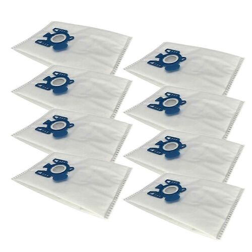 Lot de 8 sacs à poussière efficaces de type GN 3D pour séries S8340/C1/C2/C3