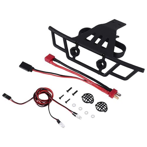 Pare-chocs avant avec lumière LED pour Wltoys 144001 144010 124016 voiture RC