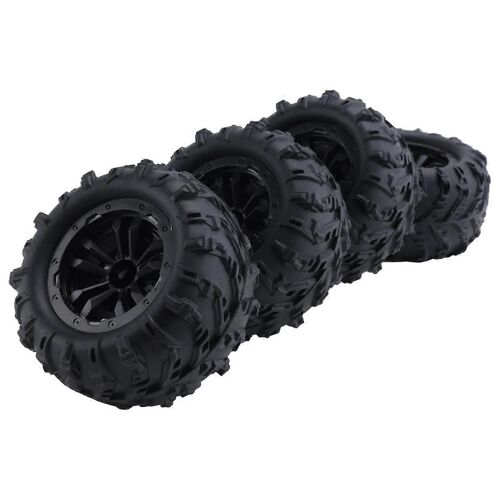 Pneu d'élargissement 4pcs pour WLtoys 144001 124016 124018 124019 HBX RC voiture