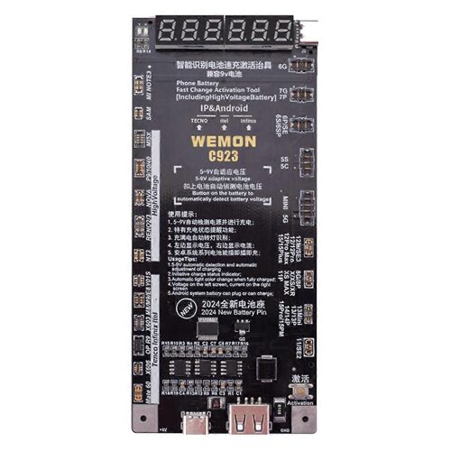 Wemon C923 Carte D'activation De Batterie Pour Iphone 5-15pm