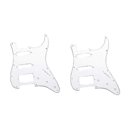 Accessoires De Guitare,Plaque De Protection Avant Blanche