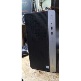 HP PRODESK 400 G4 Intel Core i3-6100 - 3.7 Ghz - Ram 8 Go - SSD 128 Go + HDD 500 Go