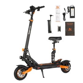 Trottinette Electrique Pliable Kugoo Kirin G2 Max 1200w Vitesse 55km/H - Batterie 48v/20ah - Autonomie 70km - Adulte - Pneu 10 Pouces - Avec Siège