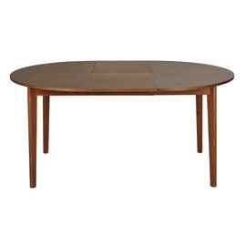 Table À Manger Ronde Extensible 6/8 Personnes L120/165