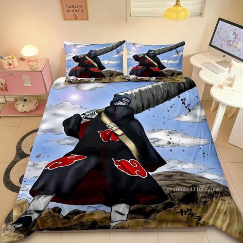Housse De Couette Douce Et Confortable Naruto Uzumaki Dessin Anime Anime Chambre Decoration De Chambre Cadeau Pour Enfants