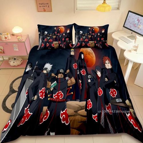 Housse De Couette Douce Et Confortable Naruto Uzumaki Dessin Anime Anime Chambre Decoration De Chambre Cadeau Pour Enfants