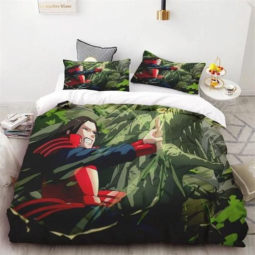 Housse De Couette Naruto Douce Et Confortable Pour Lit Queen Size, Adulte, Enfant, Cadeau D'anniversaire, De Vacances, Decoration De Chambre À Coucher, Salon