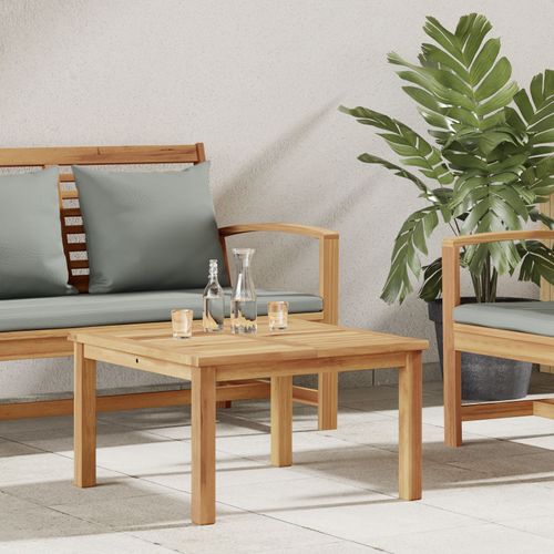 Vidaxl Table Basse Marron 60 X 60 X 36 Cm Bois De Teck Massif