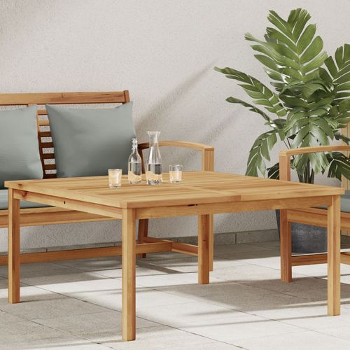 Vidaxl Table Basse Marron 110 X 110 X 45 Cm Bois De Teck Massif