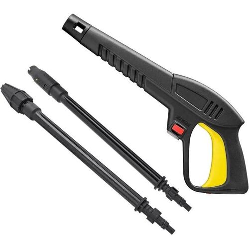 Pistolet a Eau Haute Pression avec Lance a Jet Variable et Lance rotative, Compatible avec Les nettoyeurs Haute Pression Lavor Vax S