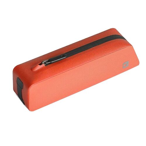 Sacoche De Cadre De Vélo Rhinowalk Sacoche De Tube Avant De Vélo Étanche Orange