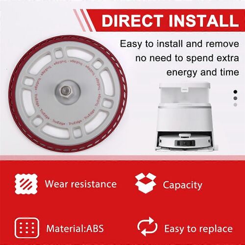 2Pcs Support de Vadrouille pour Ecovacs T30S / T30 Pro Robot Aspirateur Mop Kit