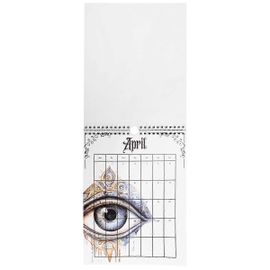 Calendrier Witchy Goth 2025 Calendrier Numérique Pagan 2025 Planificateur Mensuel