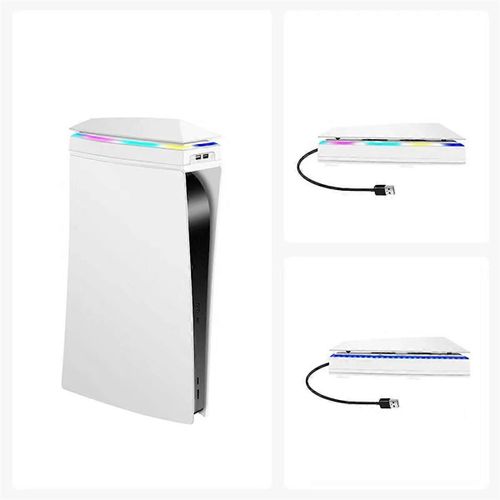Pour Console Ps5 Ventilateur De Refroidissement Supérieur Base Support De Support De Refroidisseur De Jeu (B)