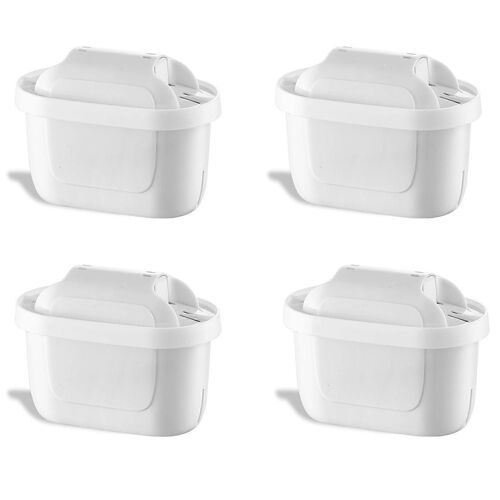 4 pièces (PAS pour les cruches de Waterdrop) compatible pour toutes les cruches Maxtra+, bouilloire cartouche filtrante universelle