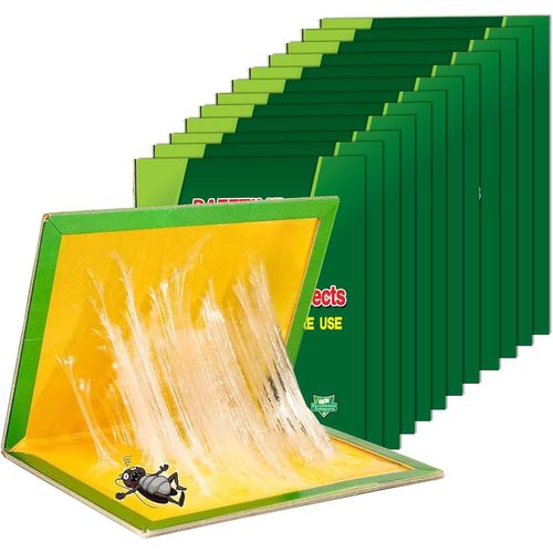 Piege Cafard,12 Pcs Pièges à Cafards Puissant,Pièges À Cafards,Produit Anti Araignée,pour Jardin Maison Cuisine Salle de Bain Bureau