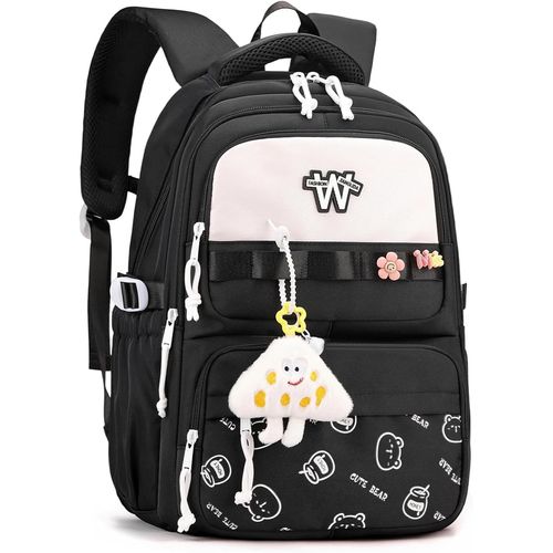 Cartable Fille Primaire Kawaii Sac a dos College Fille Imperméable Cartable CP Sac à dos Homme femme Nylon pour Enfant l'école ou les Voyages D'agrément[T615]