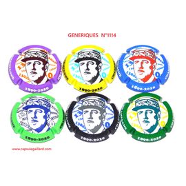 Série De 6 Capsules De Champagne - Generique - N°1114