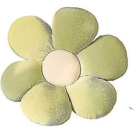 Coussin Décoratif En Coton À Motif Floral (45 Cm, Vert)