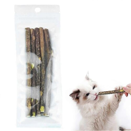 Naturel Matatabi Pet Cat Snacks Sticks Clean Tooth Cat Cat Toys Actinidia Silvervineaccessoires Pour Animaux De Compagnie