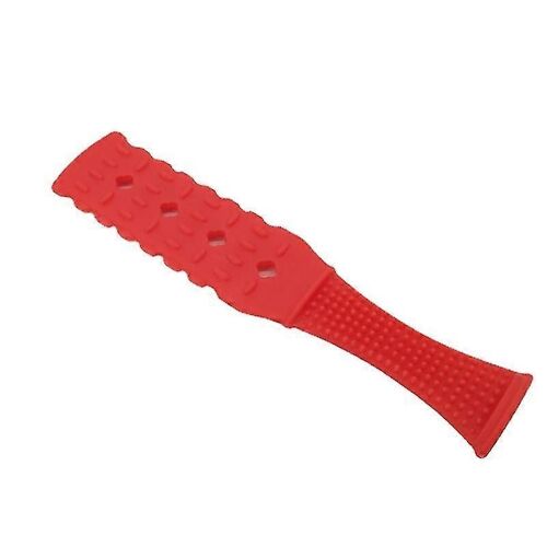 Meridian Tapping Silicone Body Stick Maison Plaque De Sable Massage Tapping Fitness Palm (1 Pièce,Rouge)
