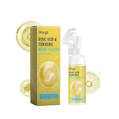 Curcuma Nettoyant Doux Nettoyant Massage Hydratant Propre Exfoliant Soin Doux De La Peau Nettoyant