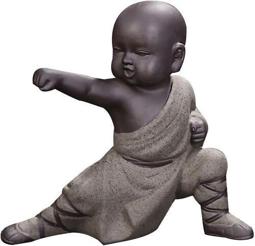 Thé de sable violet magasin de décoration pour animaux de compagnie petit moine thé chéri peut lever un thé de kung-fu thé chanceux à