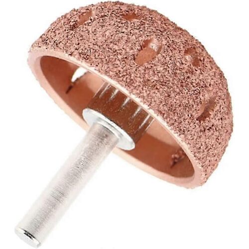 Roue De Polissage De Pneu En Acier Au Tungstène 42mm Tête De Meulage Râpe À Bille Avec Tige Hexagonale De 1/4 Pouce,Consommable D'outil