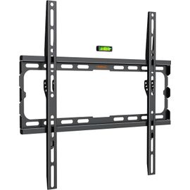 Loc-Support Mural Tv Ultrafin Pour Écrans 32-70"-Support Tv Mural Avec Niveau À Bulle-Support Tv-Capacité De 45 Kg-Vesa : 400 X 400 Mm