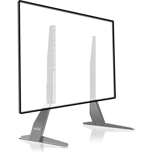 Pied Tv, Hauteur Adjustable Support Tv Sur Pied Pour Lcd Led Oled Ecran 23 À 42 Pouces, Max Vesa 200X400 Mm Jusqu'À 40 Kg, Support Tv Piédestal - Ml1732