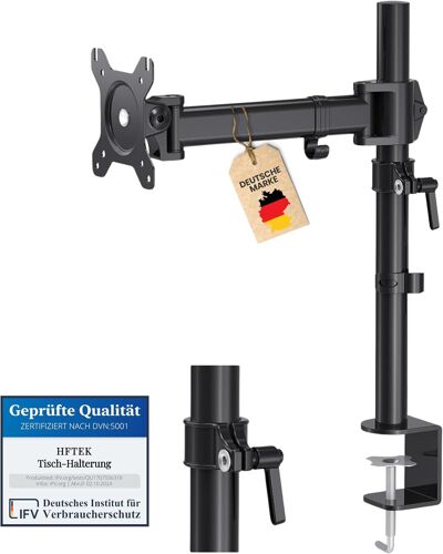 Support Ecran Pc Suppor Moniteur Arm Moniteur Stand De Bureau Pour Écran Support De Table Pour Moniteur Jusqu'À 13-34 Pouces Hf27Db