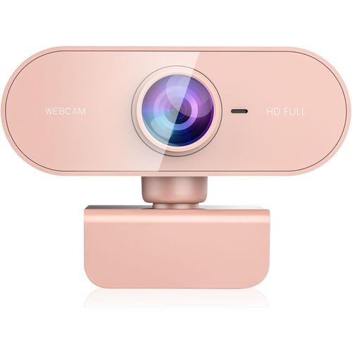 Webcam 1080P,Full HD Camera PC Grand Angle 90 °avec Microphone Antibruit,Caméra USB Plug Play pour Ordinateur Bureau Portable Mac,Web Cam Linux Streaming Youtube Skype Appel Vidéo Zoom Vidéoconférence