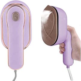 KALANKA-Fer à Repasser Vapeur,Défroisseur Vapeur,Portable de 1000W à Chauffage Rapide 20s,Défroisseur vapeur portatif, Réservoir dEau 100 ML,Voyage Vapeur Steamer pour La Maison/les Voyages-Violet