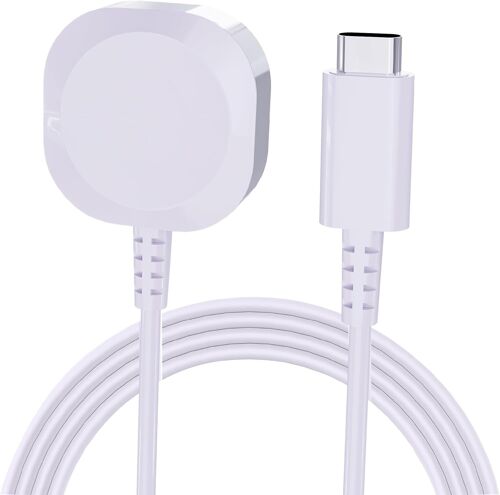 JGD-Chargeur sans Fil Compatible avec Apple Watch - 1.5m / 5ft - Chargeur Magnétique Montre Type-C Compatible avec Apple Watch Series 9/8 / 7/6 / 5/4 / 3/2 / 1 / SE / SE2 / Ultra/Ultra 2