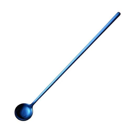 Lot De 6 Cuillères À Mélanger À Long Manche En Acier Inoxydable De 9,45 Pouces