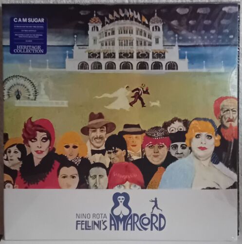 Nino Rota: Fellini'S Amarcord 33t 30 Cm 2xlp Vinyl Italie- 2021
