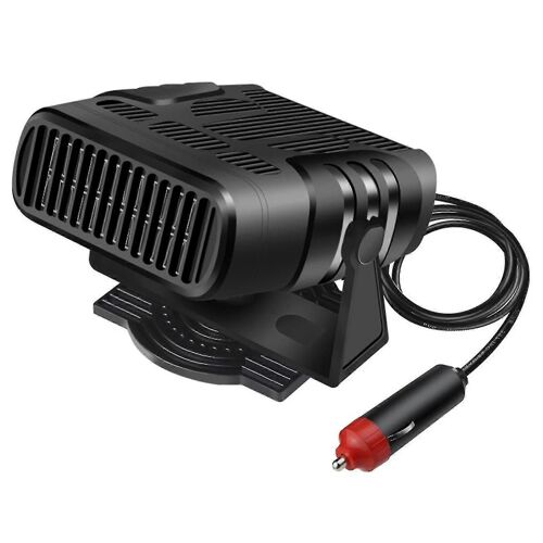 Haute Puissance Chauffage De Voiture Dégivreur Chauffage De Voiture Radiateur Soufflant De Voiture 12v Chauffage Rapide Désembueur 120w Haute Puissance 2 Vitesses 360 Angle