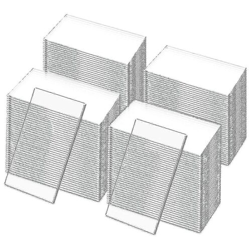 Lot de 50 marque-places en acrylique transparent, vierges, pour noms d'invités de mariage