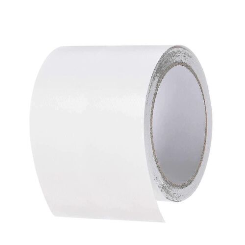 Ruban de réparation de bâche (blanc), 8 x 500 cm, universel, étanche, pour auvent de camping-car, bâche et tente de serre.