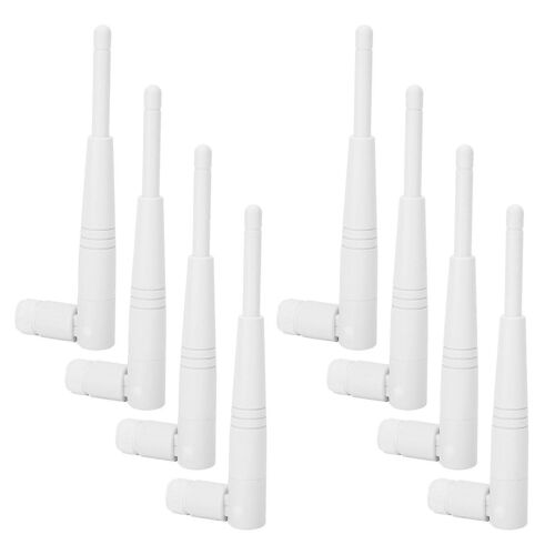 Antenne Wi-Fi 2,4 GHz/5 GHz double bande 4 dBi Omni RPSMA, 8 pièces, fournitures informatiques