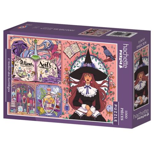 PUZZLE 1000 PIÈCES ALIZE HACHETTE L ATELIER DES SORTILÈGES
