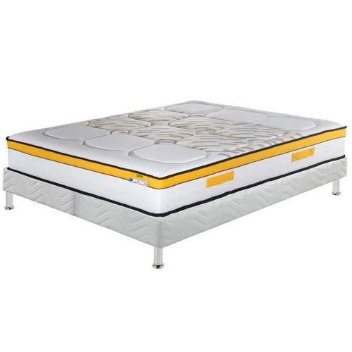 Matelas + sommier 180x200 Ressorts - Rugby - Soutien très ferme - Made in France